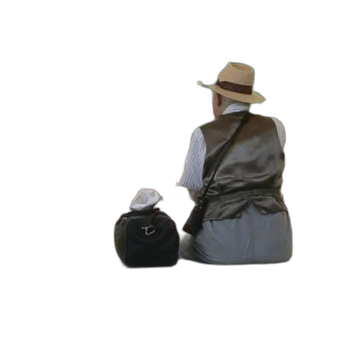 hat, jacket, staff, umbrella transparent PNG cut-out