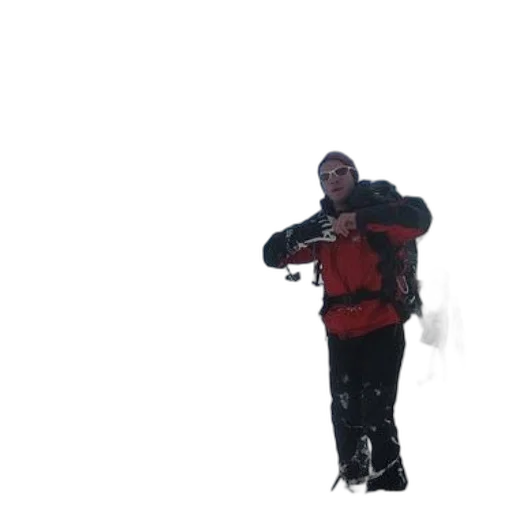 jacket, staff, robot, weapon transparent PNG cut-out