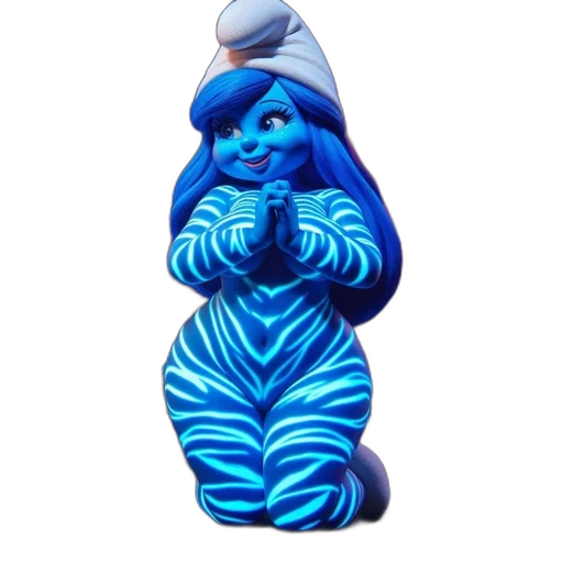 creature, animal, dress, staff transparent PNG cut-out
