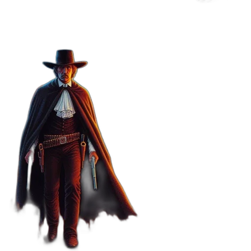 jacket, hat, staff, mask transparent PNG cut-out