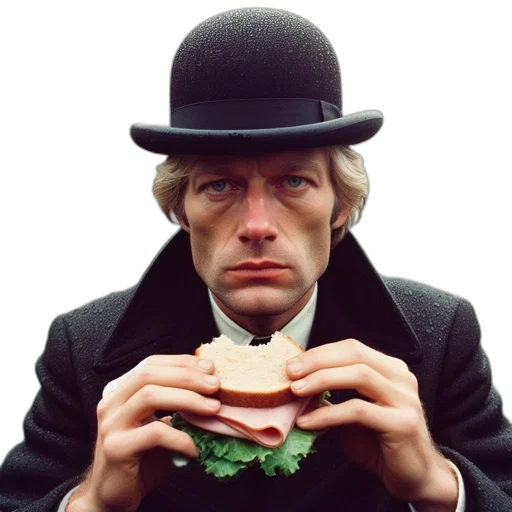 hat, face, food, jacket transparent PNG cut-out