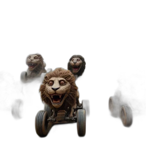 car, animal, creature, hair transparent PNG cut-out