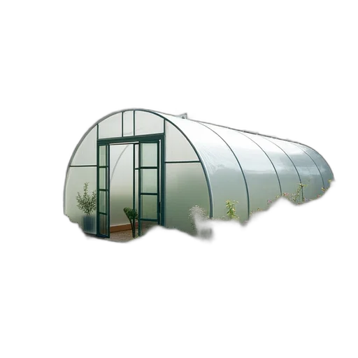 umbrella, building, furniture, 3d render transparent PNG cut-out