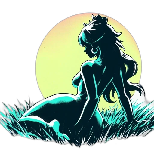 creature, dress, comic book art, concept art transparent PNG cut-out