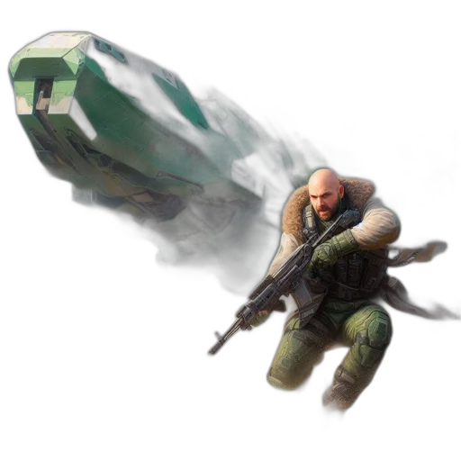 weapon, robot, creature, sword transparent PNG cut-out