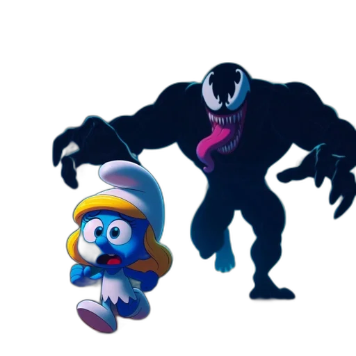 creature, concept art, 3d render, pixel art transparent PNG cut-out
