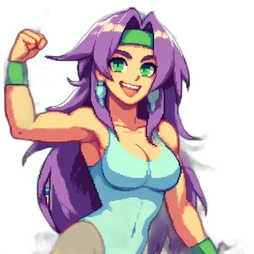 pixel art, anime, fantasy art, cartoon transparent PNG cut-out