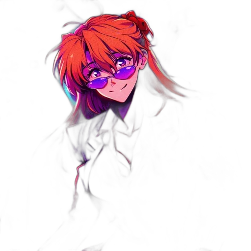 mask, hair, face, jacket transparent PNG cut-out