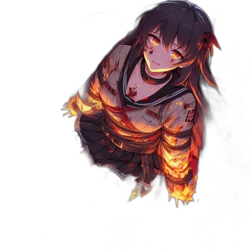dragon, dress, weapon, jacket transparent PNG cut-out