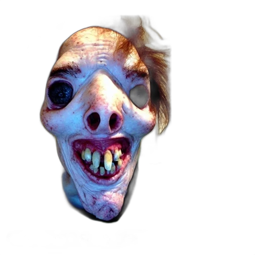 mask, face, creature, staff transparent PNG cut-out