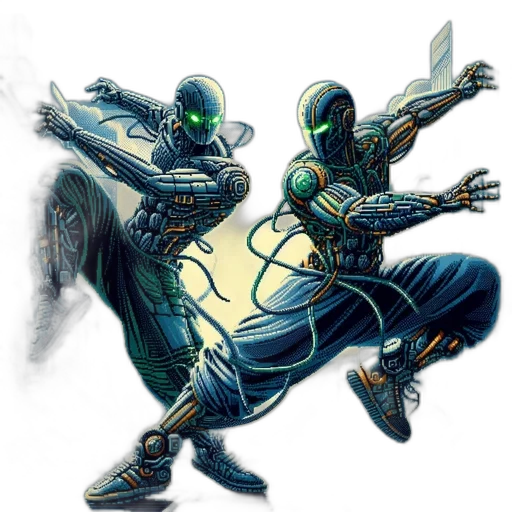 concept art, comic book art, cyberpunk, fantasy art transparent PNG cut-out