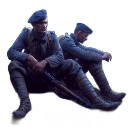 hat, weapon, staff, shoes transparent PNG cut-out