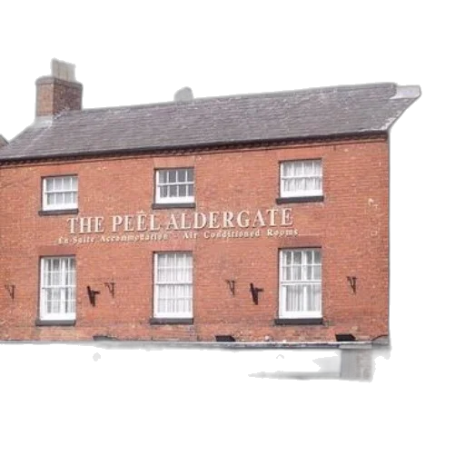 building, 3d render, photorealistic, peel transparent PNG cut-out