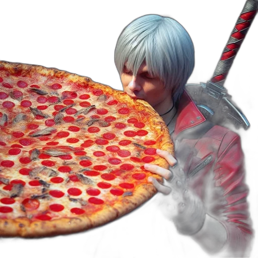 food, sword, weapon, 3d render transparent PNG cut-out