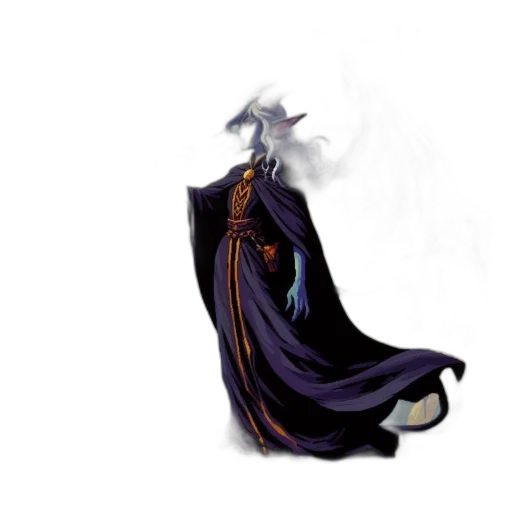dragon, staff, dress, crown transparent PNG cut-out