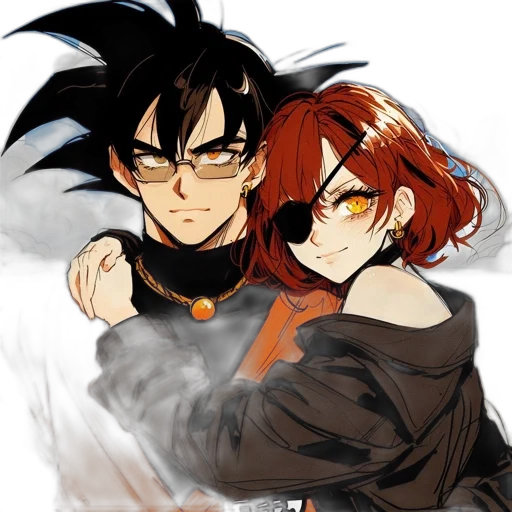 jacket, anime, comic book art, concept art transparent PNG cut-out