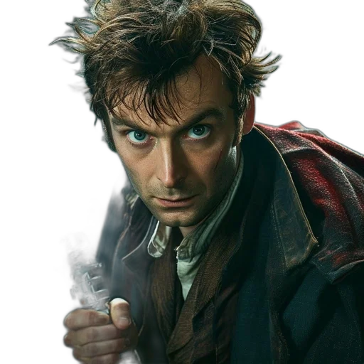 face, comic book art, photorealistic, concept art transparent PNG cut-out
