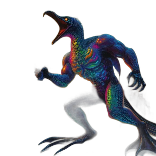 creature, dragon, animal, robot transparent PNG cut-out