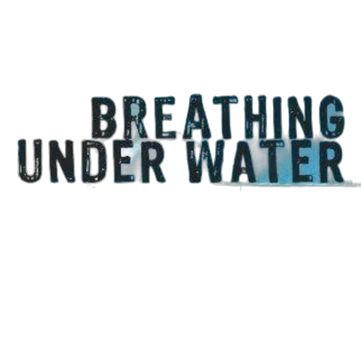 underwater, breathing, under, water transparent PNG cut-out