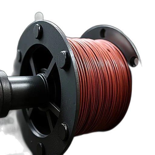 3d render, hydraulic, wire, machine transparent PNG cut-out