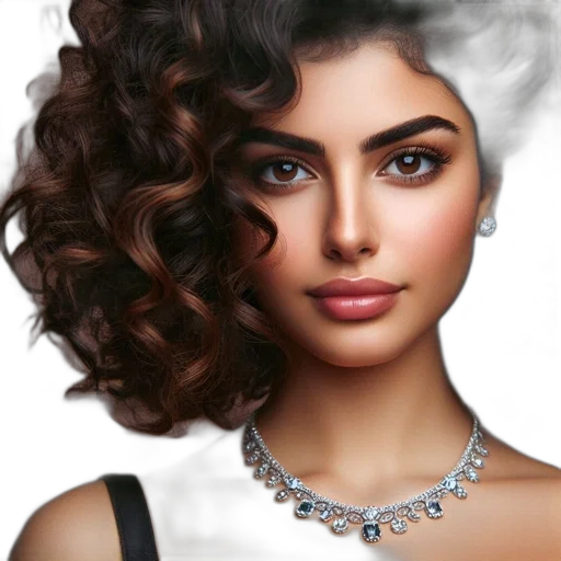 jewelry, crown, hair, face transparent PNG cut-out