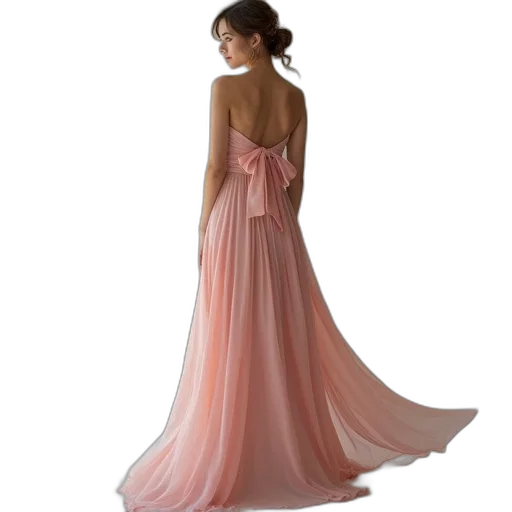 dress, pastel, earth tones, colorful transparent PNG cut-out