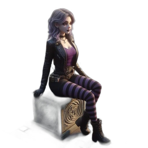 concept art, fantasy art, 3d render, pixel art transparent PNG cut-out