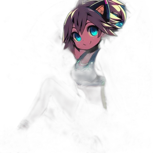 mask, face, creature, staff transparent PNG cut-out