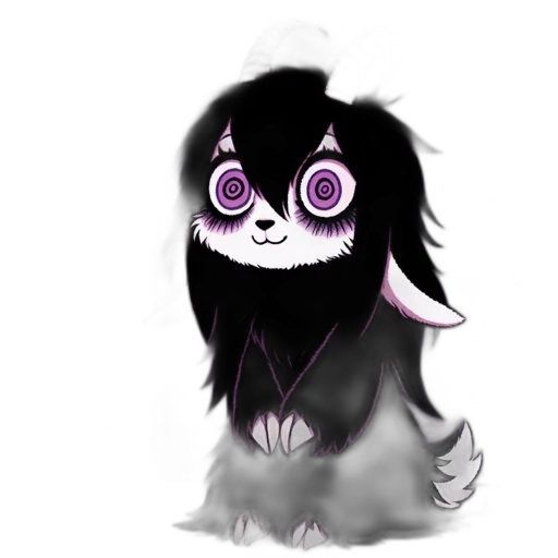 creature, mask, animal, staff transparent PNG cut-out