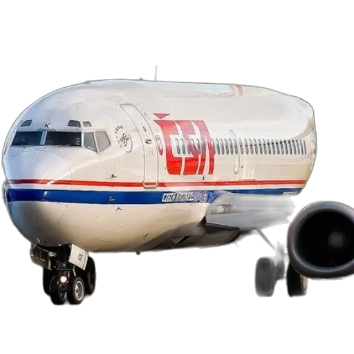 3d render, photorealistic, czech, airlines transparent PNG cut-out