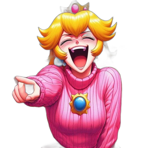 crown, dress, staff, face transparent PNG cut-out