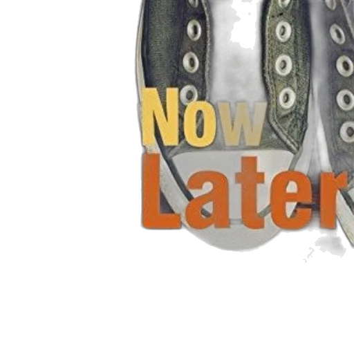 3d render, talk, now, later transparent PNG cut-out
