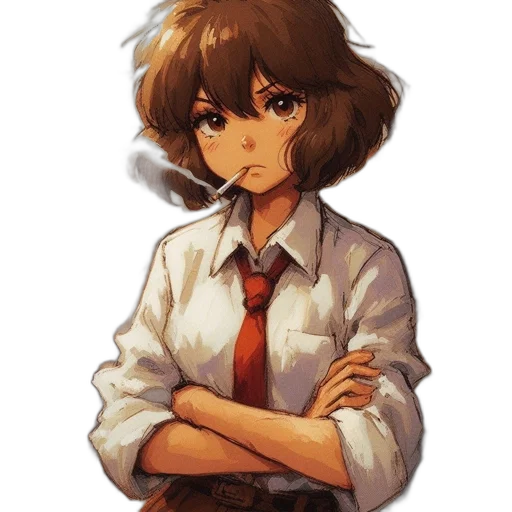 staff, face, weapon, hair transparent PNG cut-out