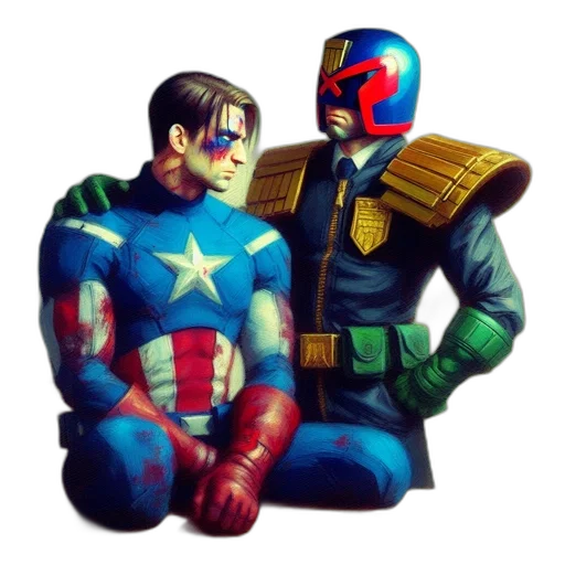 mask, comic book art, concept art, pixel art transparent PNG cut-out