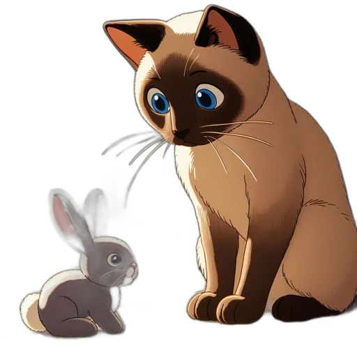 animal, anime, cartoon, concept art transparent PNG cut-out
