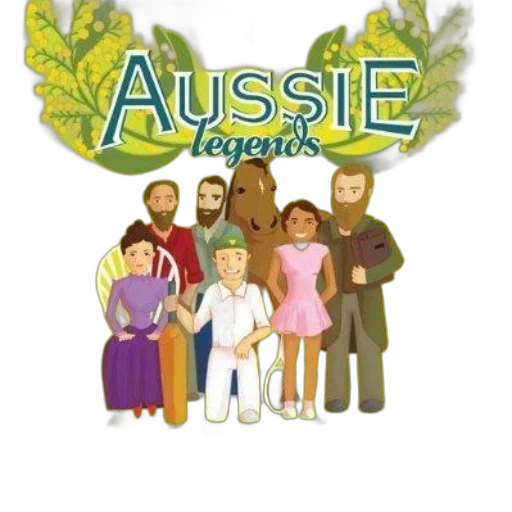 aussie, legends, book, cover transparent PNG cut-out