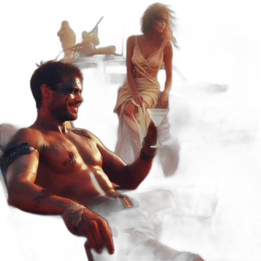 concept art, fantasy art, photorealistic, comic book art transparent PNG cut-out