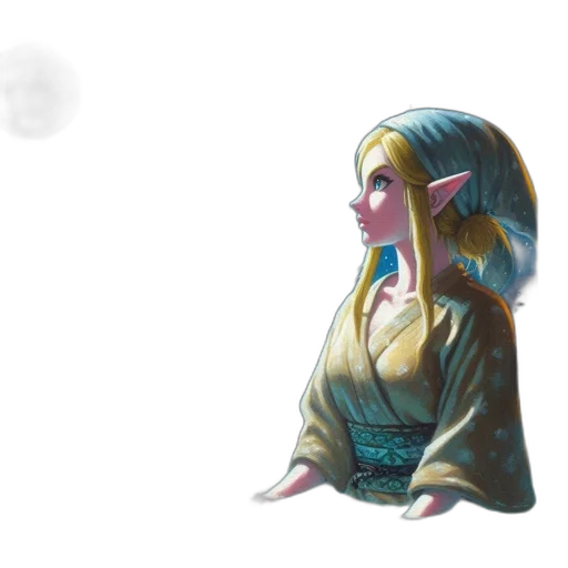 dragon, creature, mask, staff transparent PNG cut-out