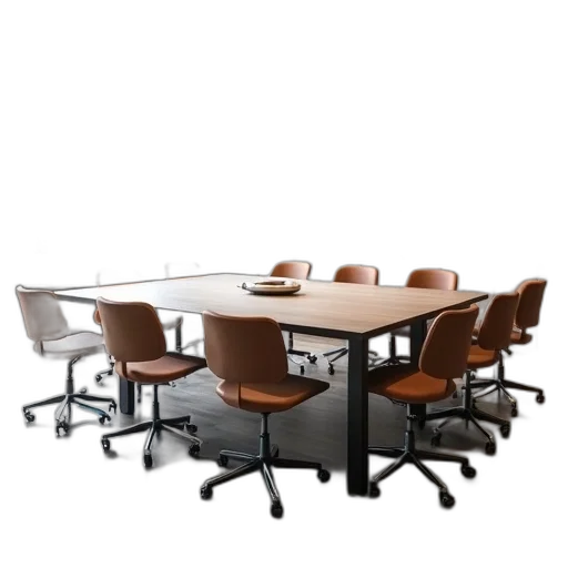 furniture, staff, 3d render, frame transparent PNG cut-out