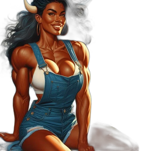 comic book art, fantasy art, concept art, photorealistic transparent PNG cut-out