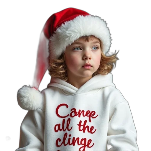photorealistic, 3d render, santa, puts transparent PNG cut-out