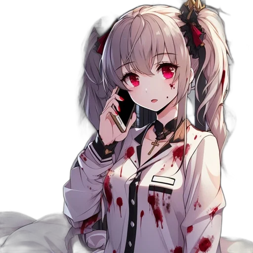 staff, weapon, dress, anime transparent PNG cut-out