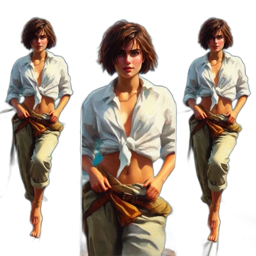 weapon, sword, jacket, staff transparent PNG cut-out