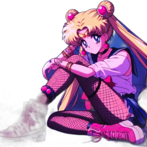 weapon, robot, shoes, vaporwave transparent PNG cut-out