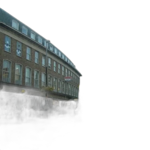 building, 3d render, concept art, photorealistic transparent PNG cut-out