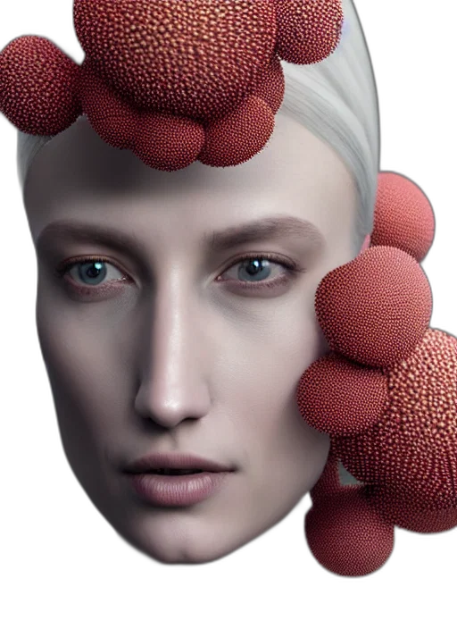 robot, face, jewelry, crown transparent PNG cut-out