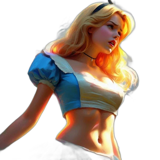 dress, comic book art, fantasy art, concept art transparent PNG cut-out