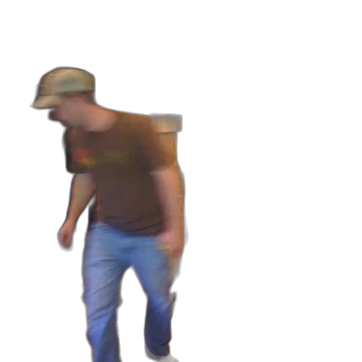 hat, staff, creature, robot transparent PNG cut-out