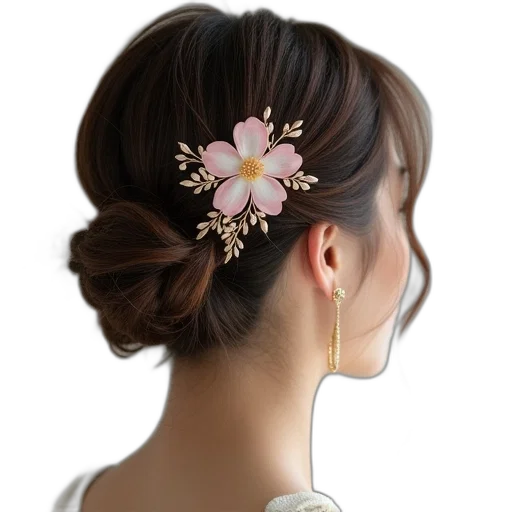 jewelry, flower, crown, staff transparent PNG cut-out