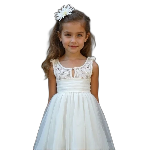dress, crown, photorealistic, 3d render transparent PNG cut-out